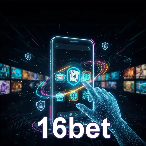 Imagem da interface do app 16bet para apostas esportivas, destacando recursos do site 16bet para usuários brasileiros.